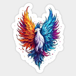 The Immortal Phoenix Sticker